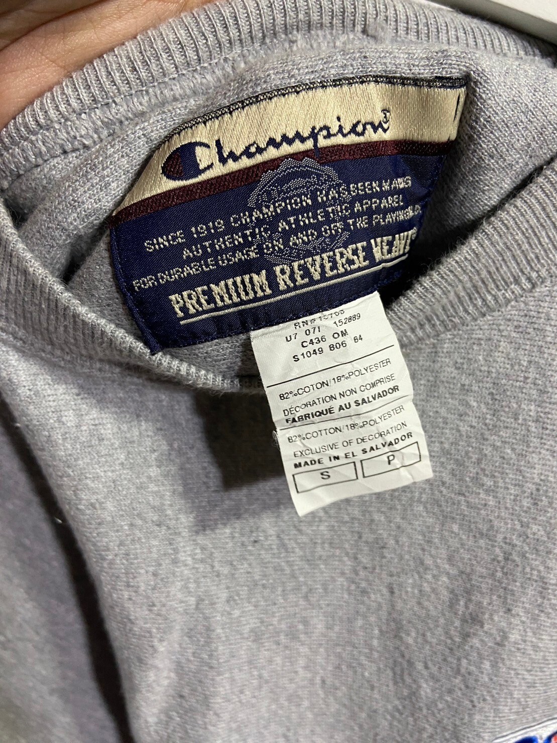 Buy Vintage Champion Reverse Weave Sweatshirt 90s Online in India