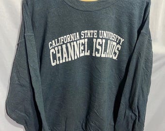 Sudadera vintage de la Universidad Estatal de California Channel Islands, talla L