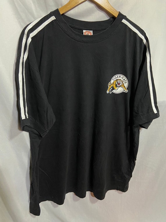 Vintage 90s Hamilton Tiger cats T shirt Size XL Etsy Canada