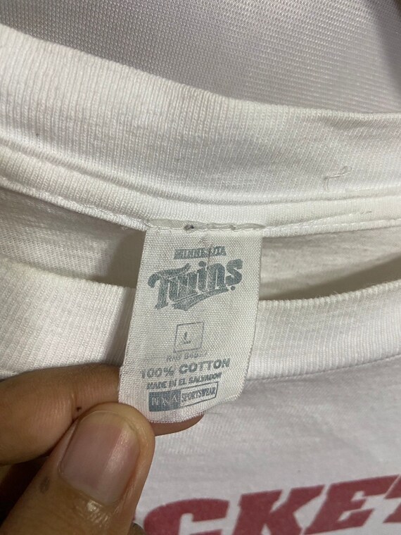 ヴィンテージ 1997 カービー パケット ミネソタ ツインズ Tシャツ