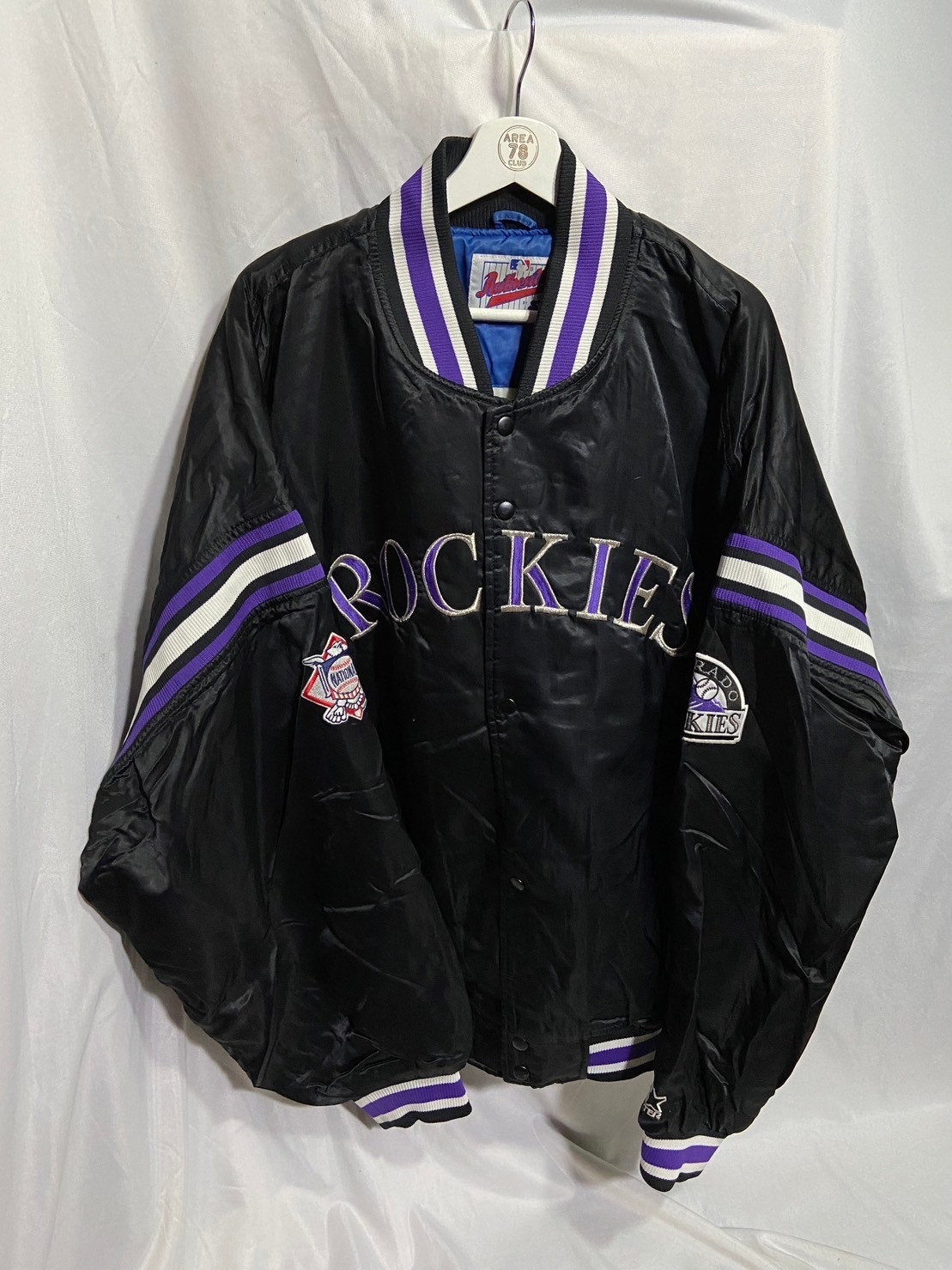 STARTER コロラド・ロッキーズ スタジャン 中綿入り ヴィンテージ スターター X コロラドロッキーズ ジャケット 90年代