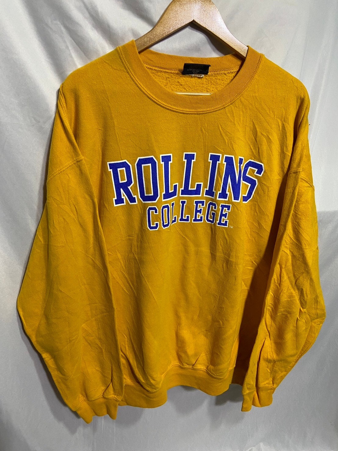 Vintage 90s Rollins College Sweatshirt Size XL