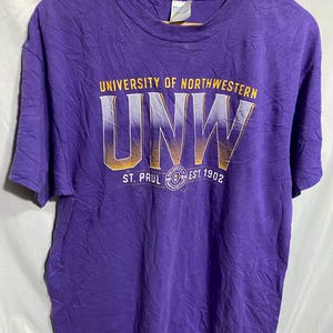 Vintage University of Northwestern, St. Paul T-shirt Size L