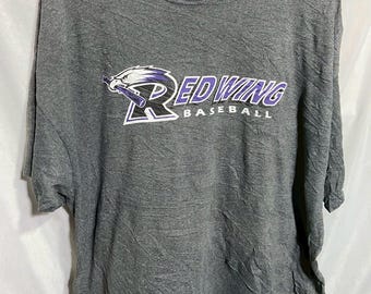 Vintage Red Wing Baseball T-shirt Size XXL