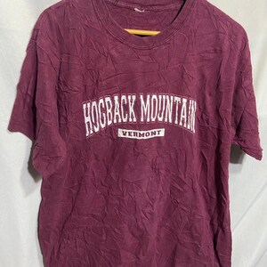 Vintage Hogback Mountain Vermont T-shirt Size L