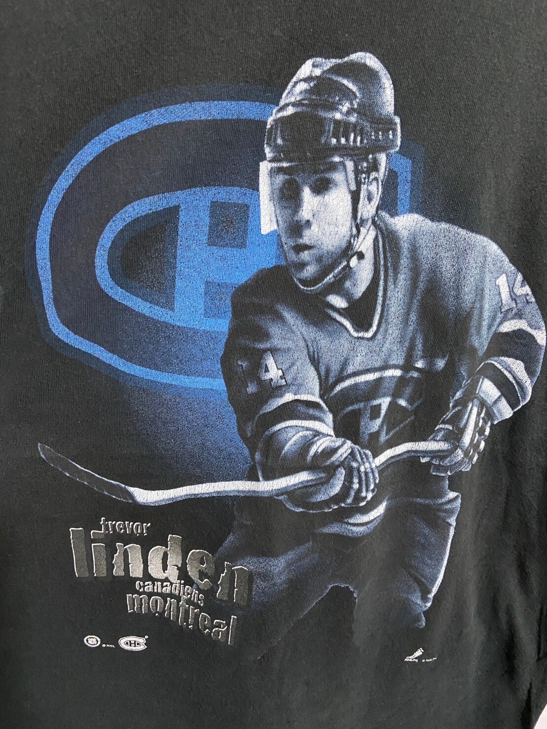 Vintage Trevor Linden Canadiens Montreal Tshirt Etsy