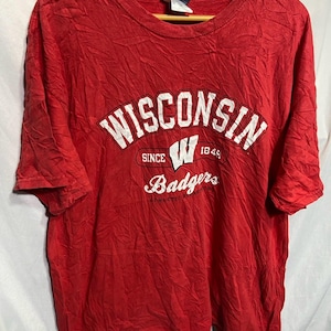 Vintage Wisconsin Badgers T-shirt Size XL