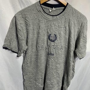 Vintage Roma Italy T-shirt Size M