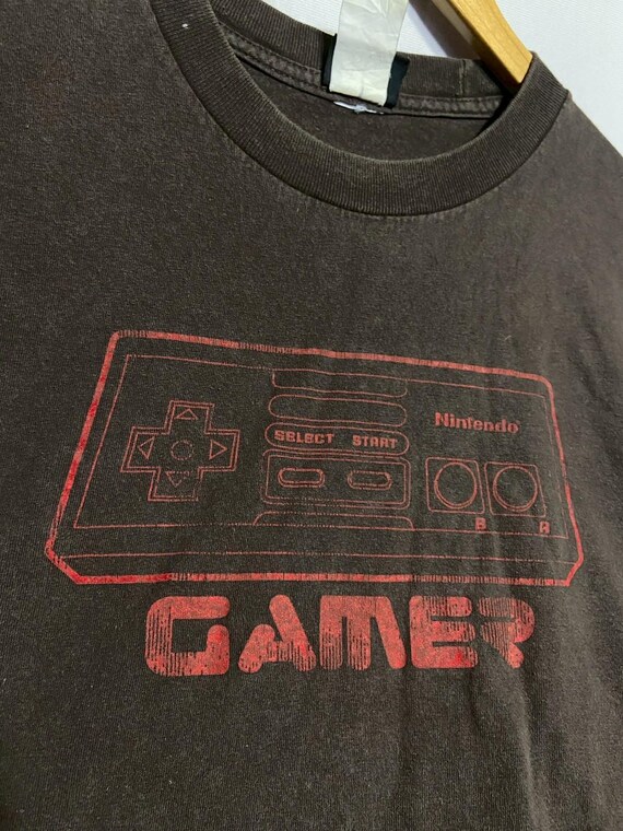 Vintage Nintendo Gamer T-shirt Size XL - Etsy