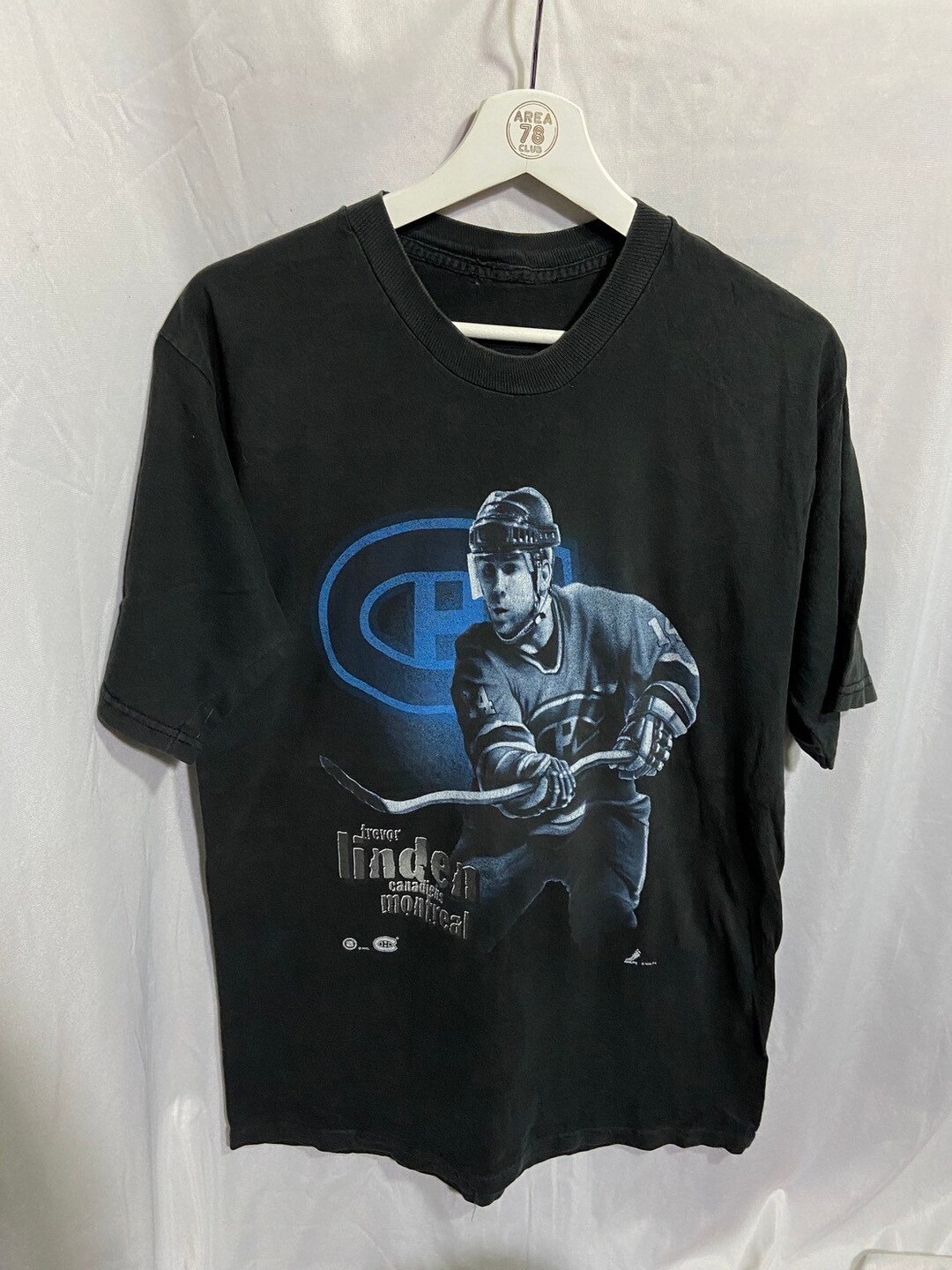 Vintage Trevor Linden Canadiens Montreal Tshirt Etsy