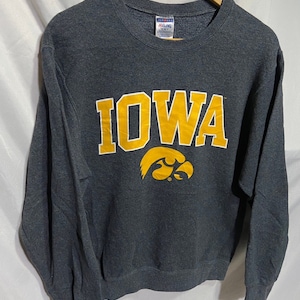 Vintage 90er Jahre Iowa Hawkeyes Sweatshirt Gr.S