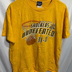 Vintage Wichita State Schocker T-shirt Size L