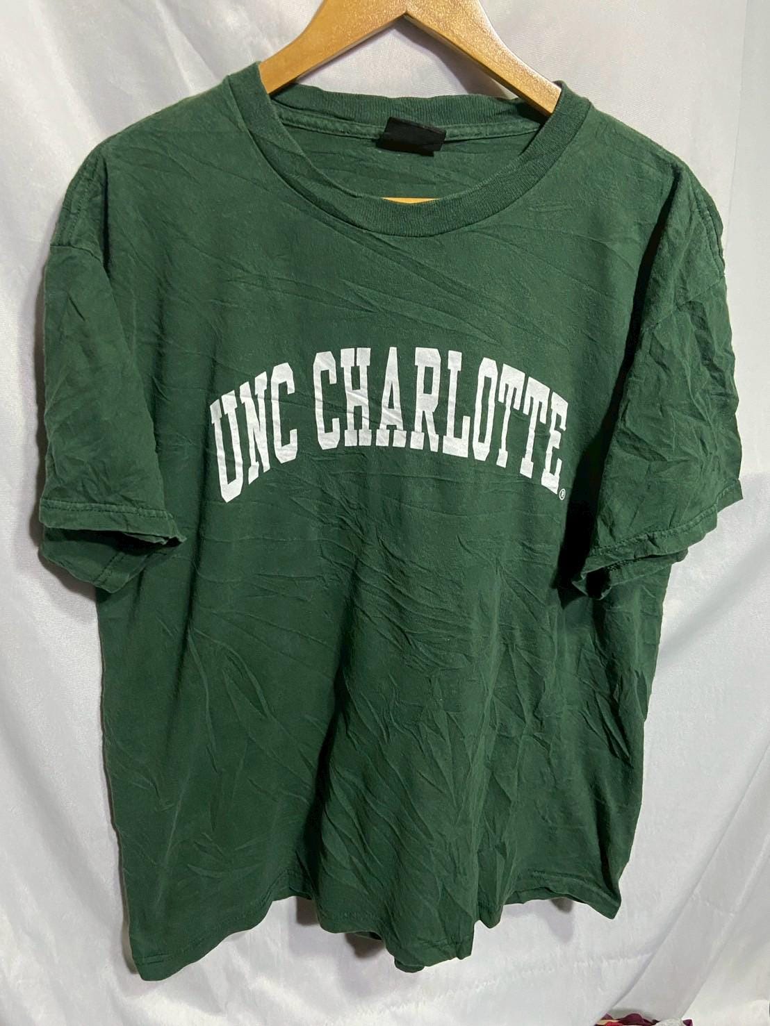 UNCC Charlotte大学 USA古着Tシャツ Unc Charlotte Shirt - Etsy