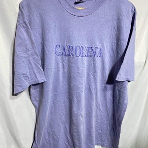 Vintage 90s Carolina Single stitch  T-shirt Size L