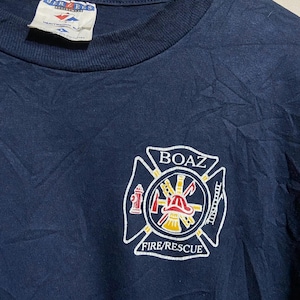 Vintage Boaz Fire Department T-shirt Size L