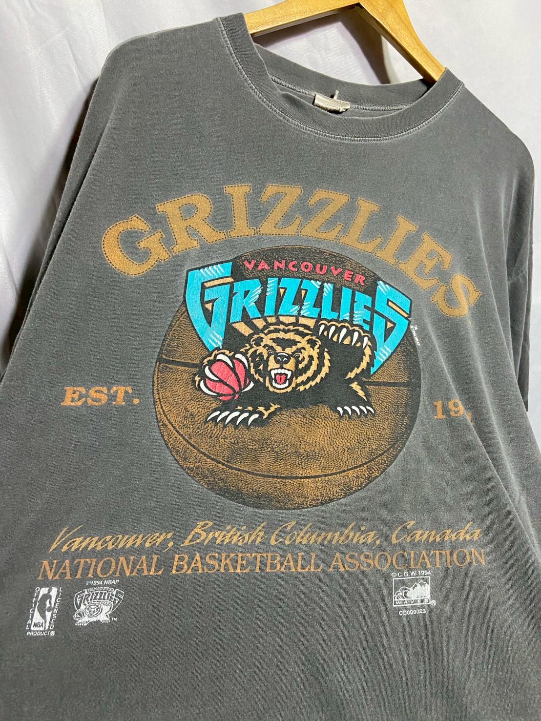Vintage 1994 Vancouver Grizzlies T-shirt Size XL - Etsy