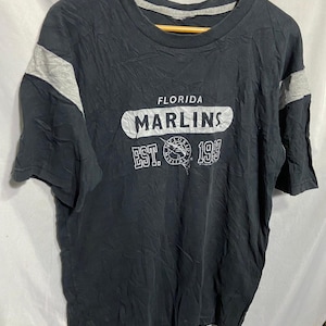 Vintage Miami Marlins T-shirt Size L