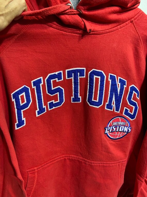 Vintage Detroit Pistons Hoodie NBA 90s Etsy UK