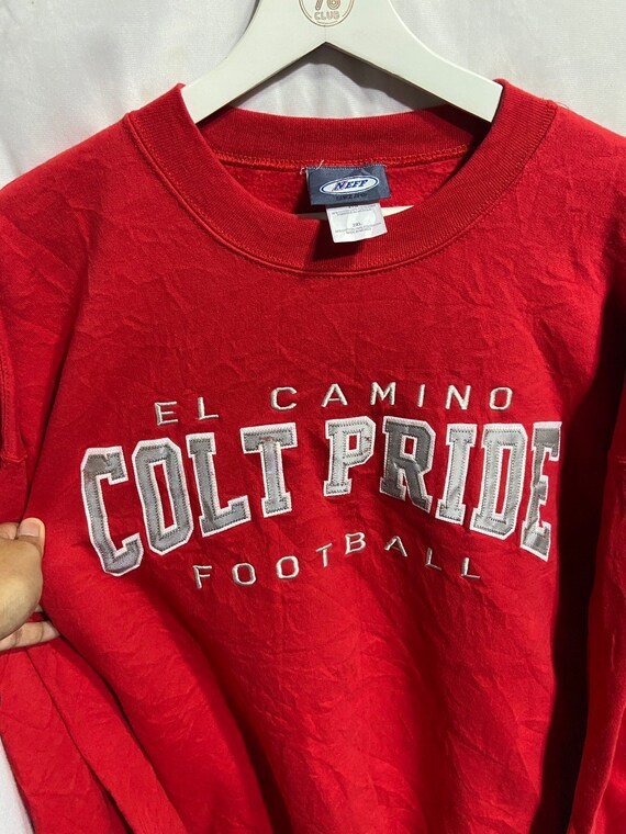 Vintage El Camino Colt Pride Football Sweatshirt … - image 2