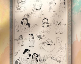 Disney Illustration Originale