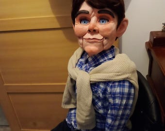 FATS, an articulated puppet, inspired by the film Magic.