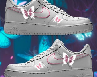 Air Force 1 X Pink Butterfly Reflective  BEST SELLING Limited Edition Perfect Gift,Mother day gift Order now>>> etsneaker.com/aaf1-210