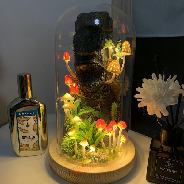 Mushroom Lamp - Etsy UK