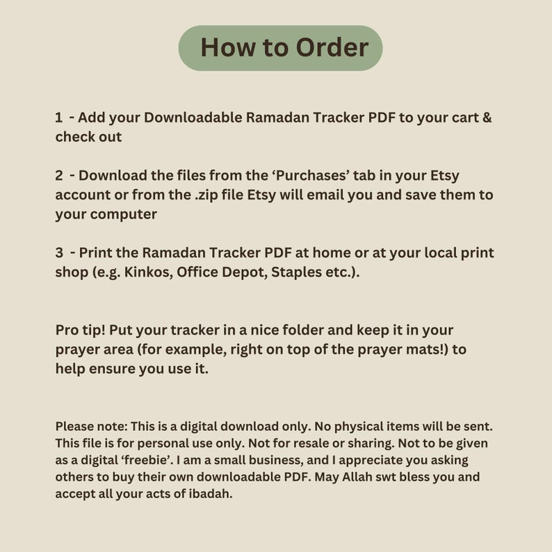 Downloadable Digital Ramadan Planner Tracker Printable PDF for Kids ...