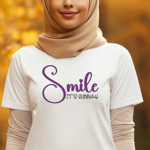 Muslim Gift T-shirt Eid Gift For Her Muslima Gift For Mom Gift for Grandma Islam T-Shirt Gift For Muslim Ramadan Gift Idea Deen Shirt