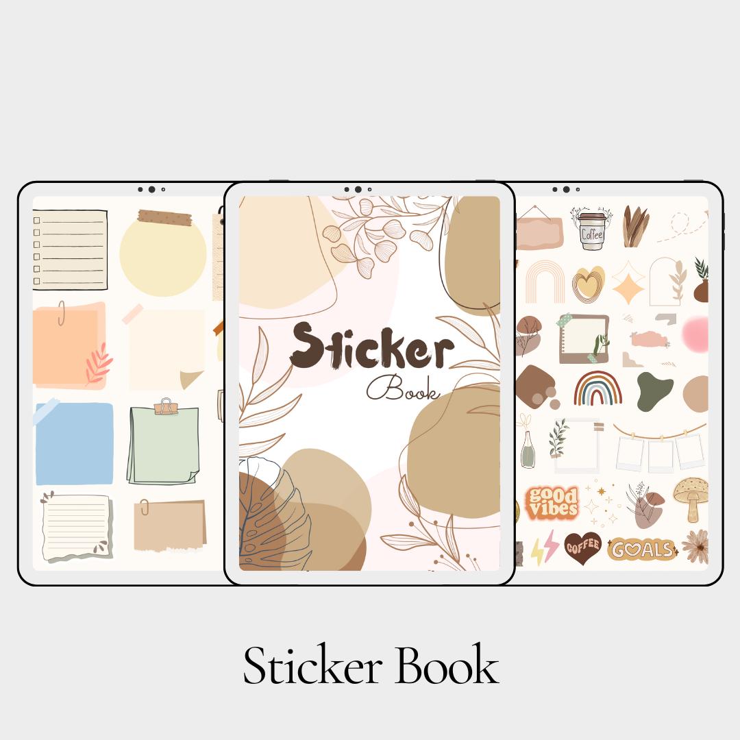 Digital Sticker Pack Digital Sticker Book for Goodnotes & Notability ...