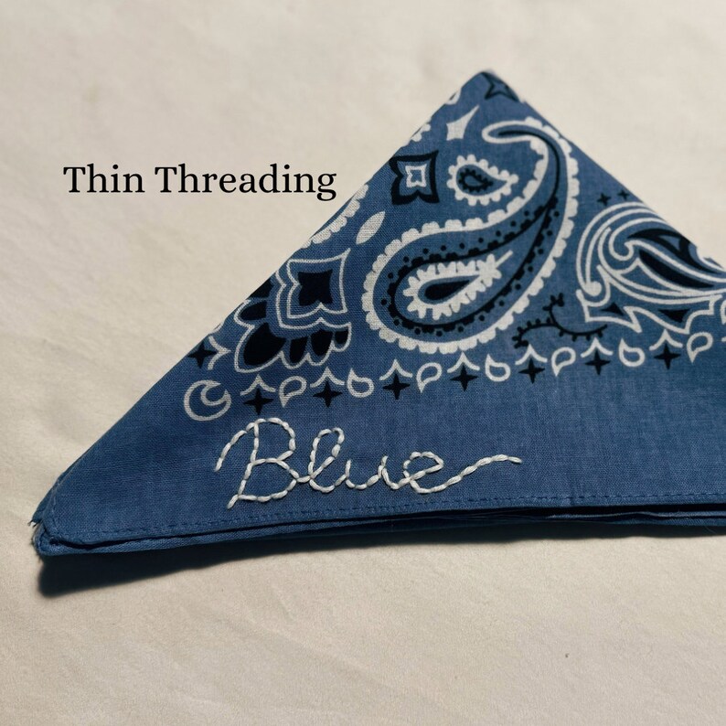 Handembroidered Dog Bandanas Etsy