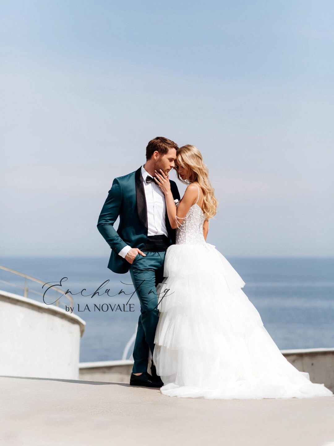 Briarrose | Women’s Strappy Bustier Mini Wedding Dress