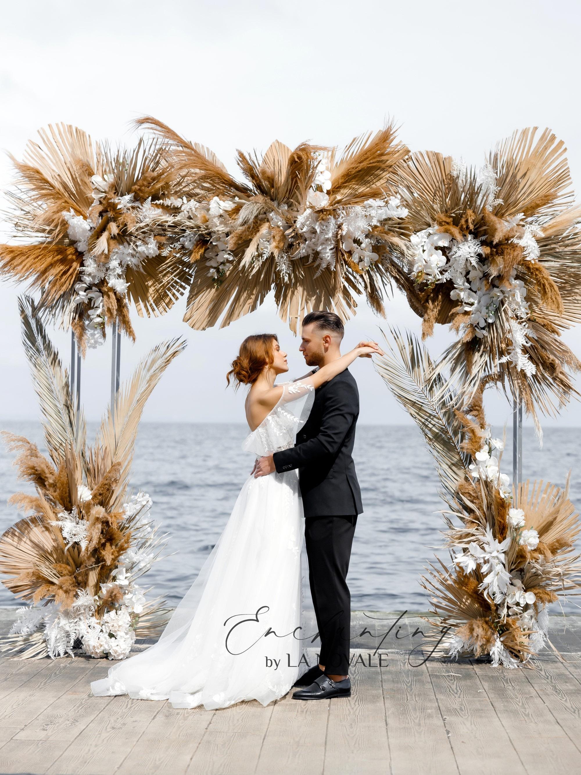 botanical lace wedding dress Botanical Lace Fit-and-Flare Bridal Gown with Delicate Spaghetti Straps