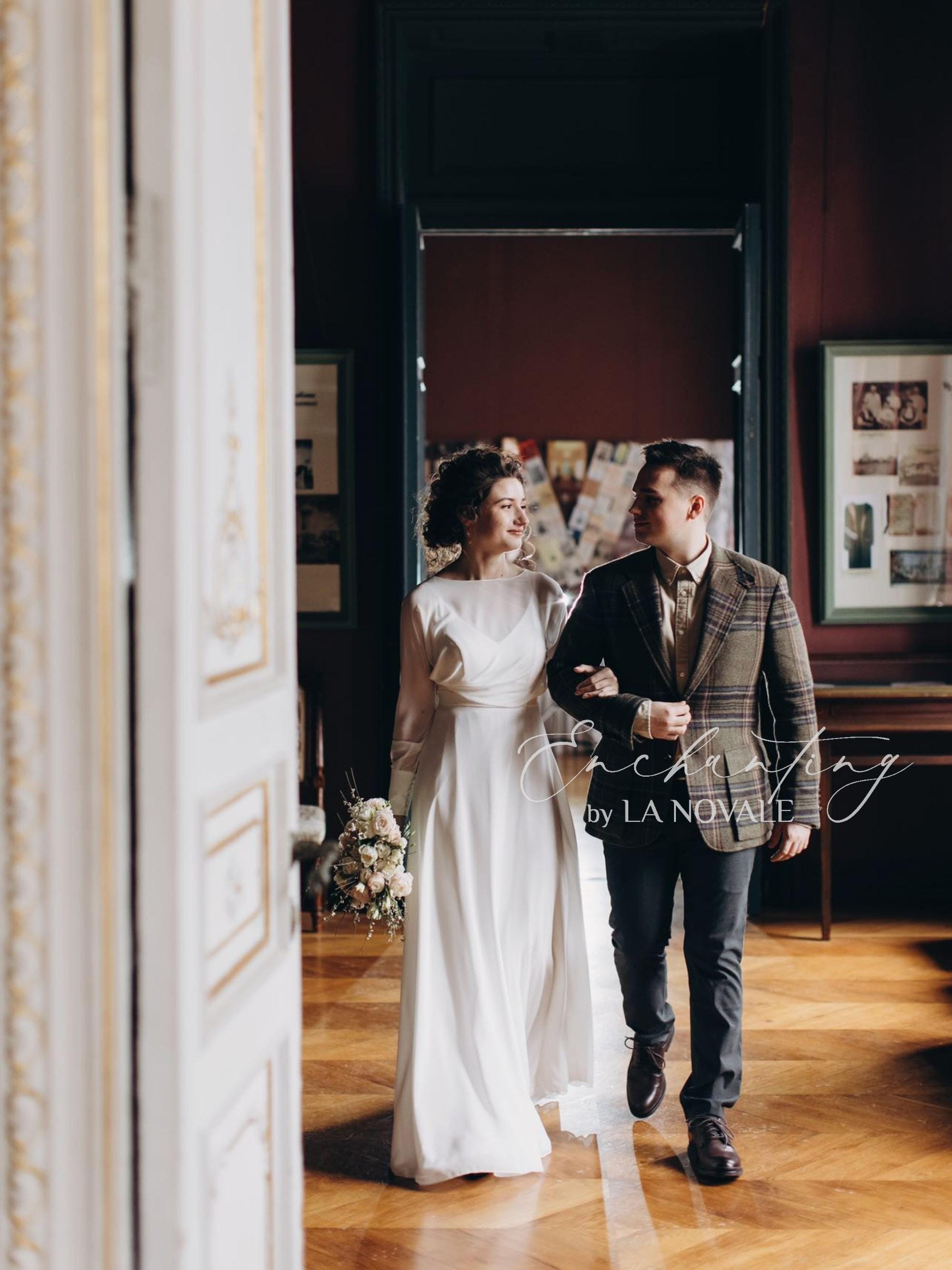 casual wedding dress for older brides, elopement wedding dress, mauve mother of the bride dress, two-piece full sleeve mature wedding dress casual wedding dress for older brides, elopement wedding dress, mauve mother of the bride dress, two-piece full sleeve mature wedding dress