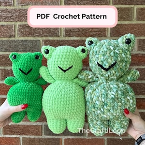 Frog Crochet Pattern