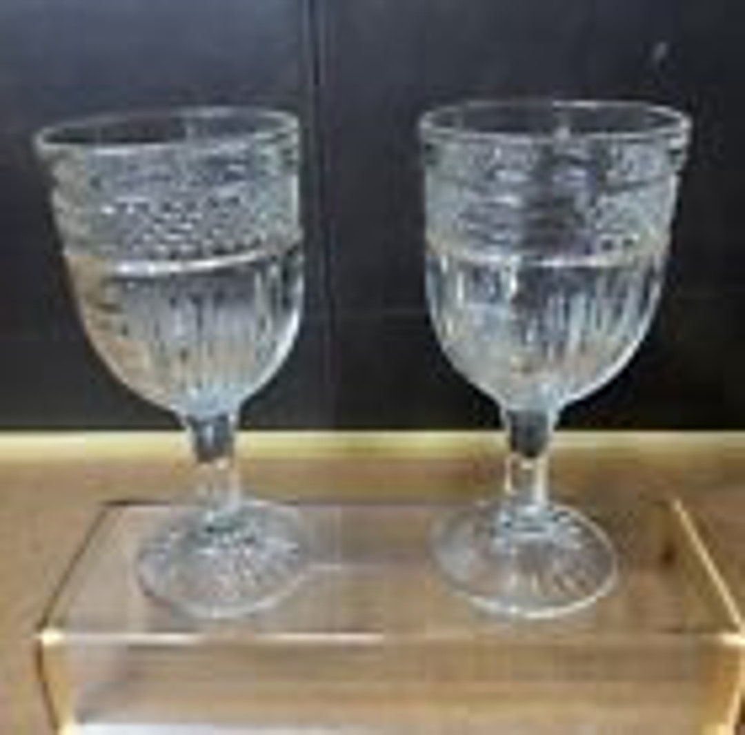 Libbey Whisky Gläser 350ml 12er Set - Vintage Diamantschliff