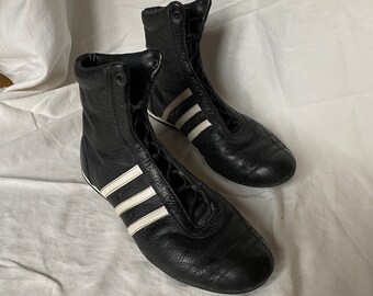 rares chaussures de boxe adidas biker lutte baskets baskets y2k