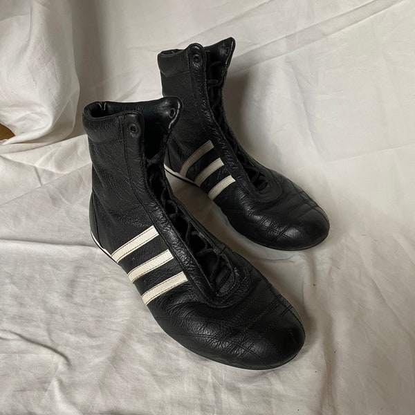 rare adidas boxing shoes biker wrestling sneakers trainers y2k