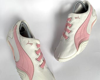 y2k 00s 90s vintage フェアリーグランジ pumaリボンキャミ Rare Puma Y2k Sildre Sneakers Shoes Trainers Vintage - Etsy