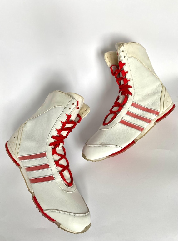 Rare Adidas Vintage Boxing Motorcycle Trainers Sneakers