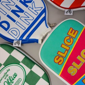 Dink Universal Pickleball Paddle Cover - Leather Pickleball Paddle Covers - Perfect Gift For Pickleball Players & Fans