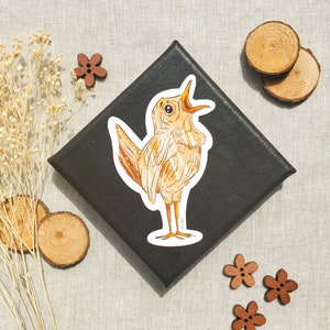 Adhesivo de pájaro canario, simpáticos adhesivos de animales, decoración infantil, pequeño obsequio para diversas decoraciones, cumpleaños o pasatiempos creativos.