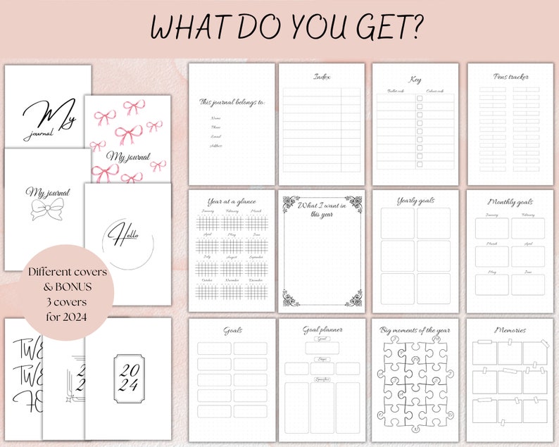 Premade Bullet Journal Bundle - Il 794xN.5733785522 Dq1k