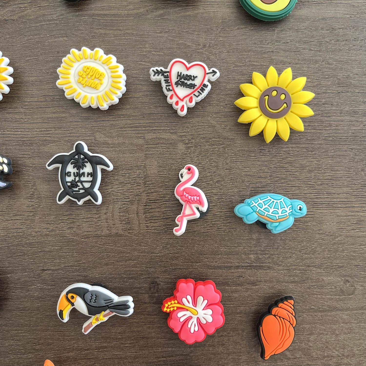 Hawaii Beach Have Fun Coconut Tree Shoe Charms Crocs Charms Jibbitz for Crocs Crocs Shoe Charm