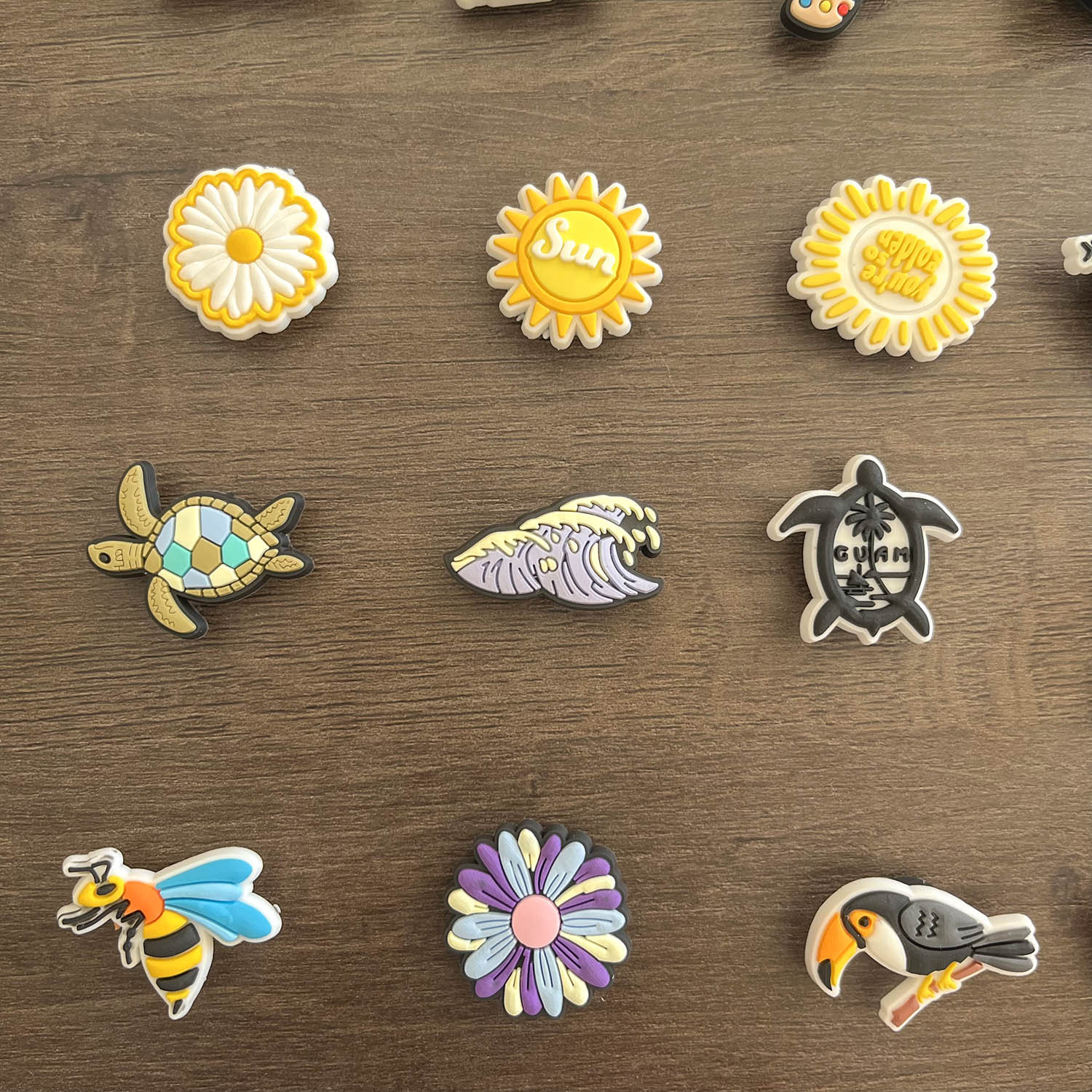 Hawaii Beach Have Fun Coconut Tree Shoe Charms Crocs Charms Jibbitz for Crocs Crocs Shoe Charm