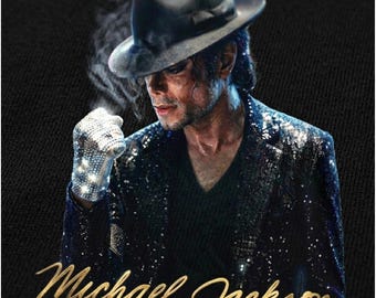 Michael Jackson, Rey del Pop PNG SVG, Silueta de Leyenda Musical (Descarga Digital)