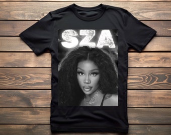 Sza Graphic Shirt, R & B Bootleg Shirt. Grafik gedruckt T-Shirt, Sweatshirt, Hoodie Geschenk für Männer Frauen Unisex T-Shirt