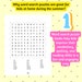 Word Search Puzzle Bundle: 50 Printable Games for Kids (vol.2) - Etsy