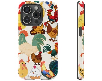 Rooster Phone Case iPhone 15 Pro Max 14 Pro 13 12 Mini 11 Case iPhone 14 13 12 11 Pro Case Cute iPhone XS Max XR X 7 8 Plus Case
