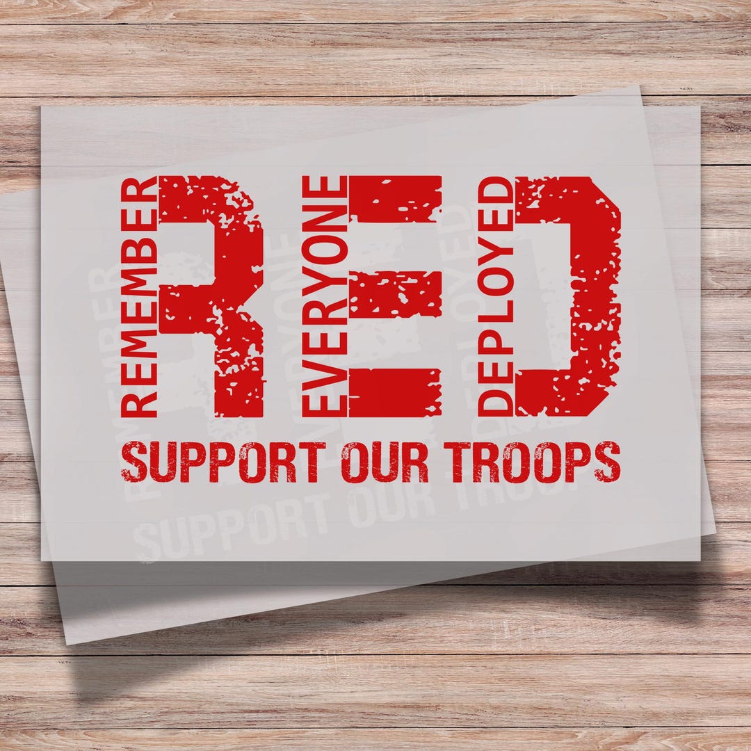 Support Our Troops DTF Print Ready to Press Heat Transfer - Etsy